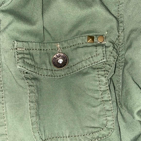 Girls Green Justice Jacket size 10 - Picture 5 of 7